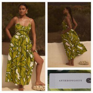 Brand New by Anthropologie Celandine Sleeveless Scoop-Neck Midi Dress